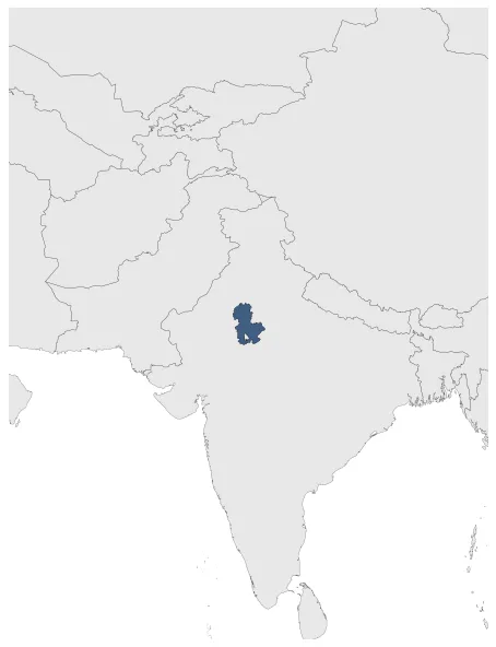 Jaipur State (Princely State): Maximal extension of the polity