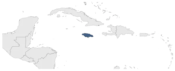 Jamaica (Great Britain): Maximal extension of the polity