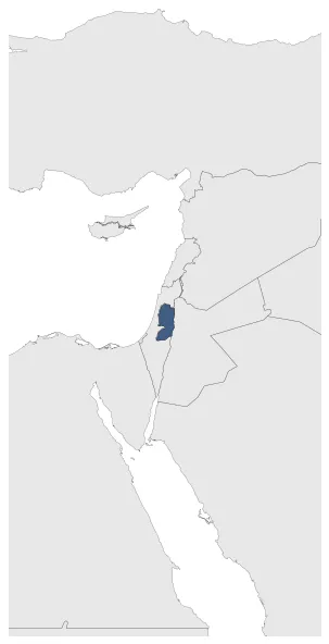 Jordan (Military Occupation): Maximal extension of the polity