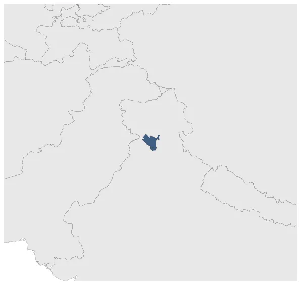 Kangra Kingdom: Maximal extension of the polity