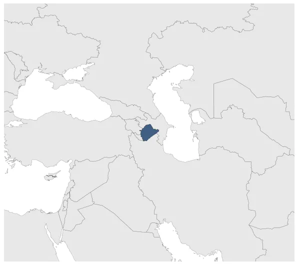 Karabakh Khanate (Persia): Maximal extension of the polity