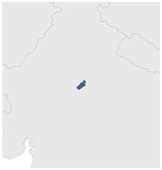 Karauli State (Princely State): Maximal extension of the polity