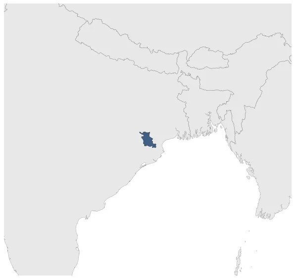 Keonjhar State (Princely State): Maximal extension of the polity