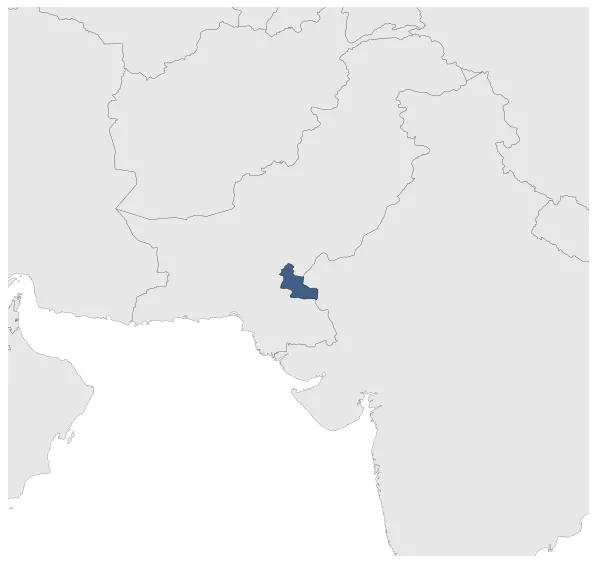 Khairpur State: Maximal extension of the polity