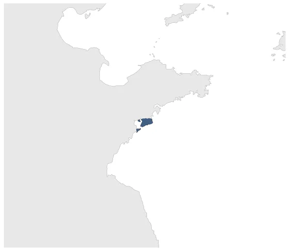 Kiautschou Bay Leased Territory (Japan): Maximal extension of the polity