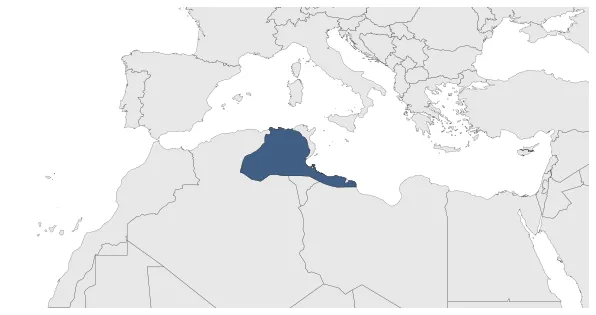 Kingdom of Adherbal: Maximal extension of the polity