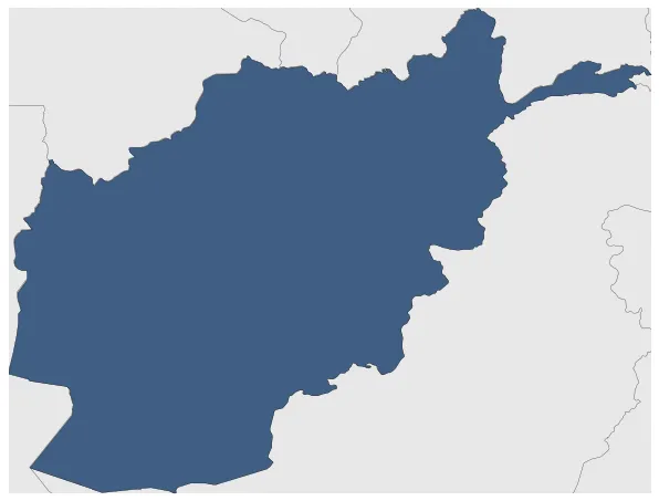 Kingdom of Afghanistan: Maximal extension of the polity