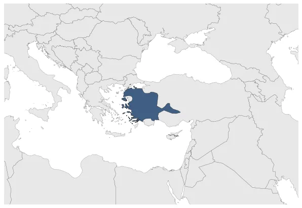 Kingdom of Antiochos Herax: Maximal extension of the polity