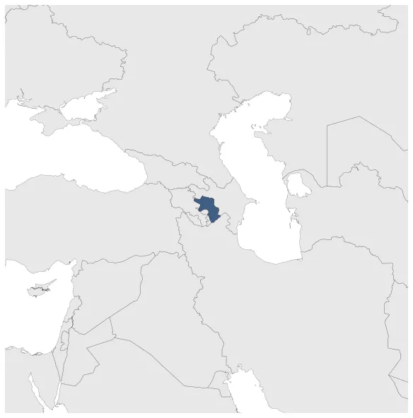 Kingdom of Artsakh: Maximal extension of the polity