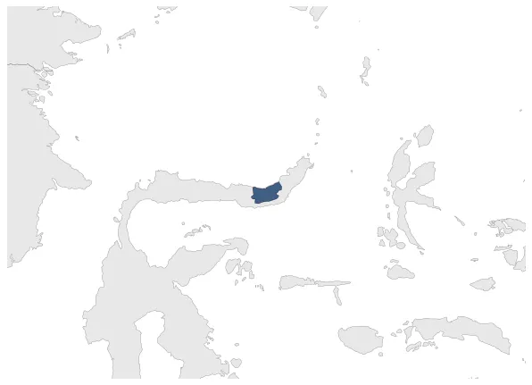 Kingdom of Bolaang Mongondow: Maximal extension of the polity