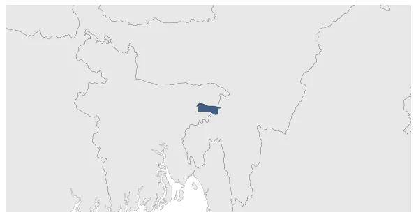 Kingdom of Brahmachal: Maximal extension of the polity