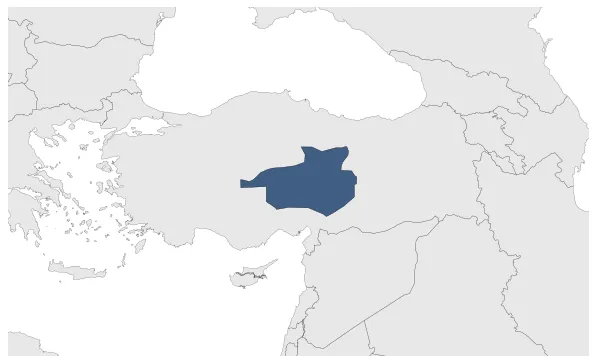 Kingdom of Cappadocia: Maximal extension of the polity