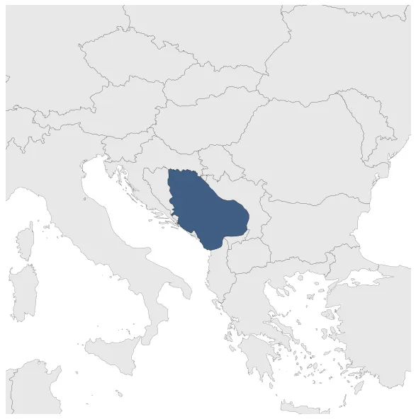 Kingdom of Dioclea: Maximal extension of the polity