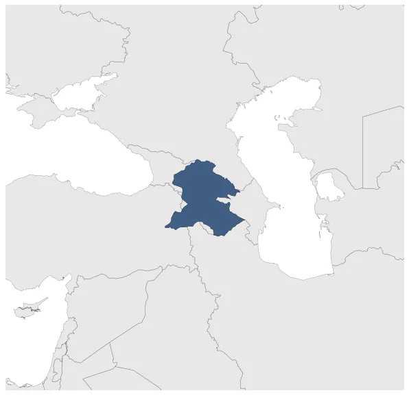 Kingdom of Eastern Georgia (vassal of Ilkhanate): Maximal extension of the polity