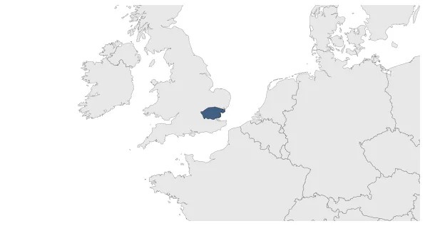 Kingdom of Essex: Maximal extension of the polity