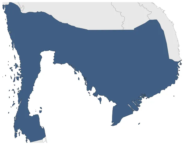 Kingdom of Funan: Maximal extension of the polity