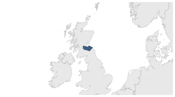 Kingdom of Gododdin: Maximal extension of the polity