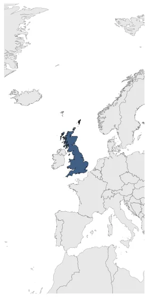 Kingdom of Great Britain: Maximal extension of the polity