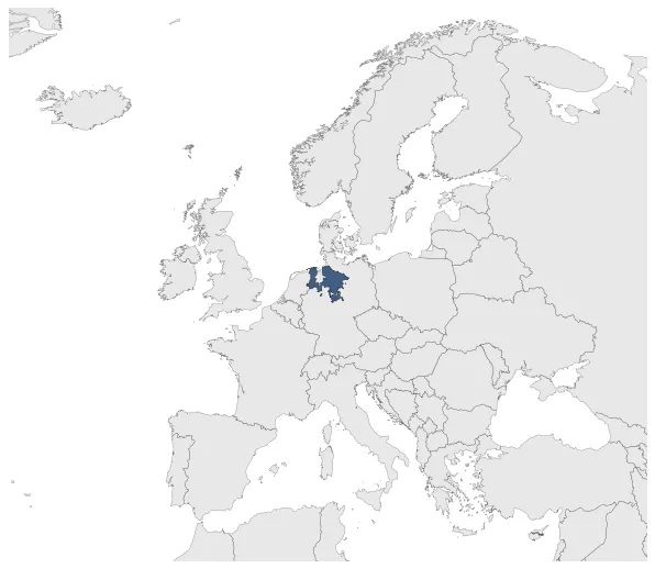 Kingdom of Hanover (England): Maximal extension of the polity