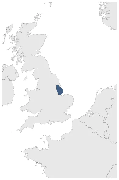 Kingdom of Lindsey: Maximal extension of the polity