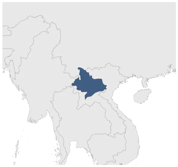 Kingdom of Luang Phrabang (Burma): Maximal extension of the polity