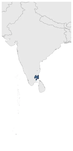 Kingdom of Mysore (Military Occupation): Maximal extension of the polity