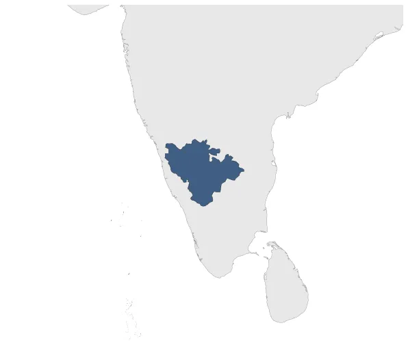 Kingdom of Mysore (Princely State): Maximal extension of the polity