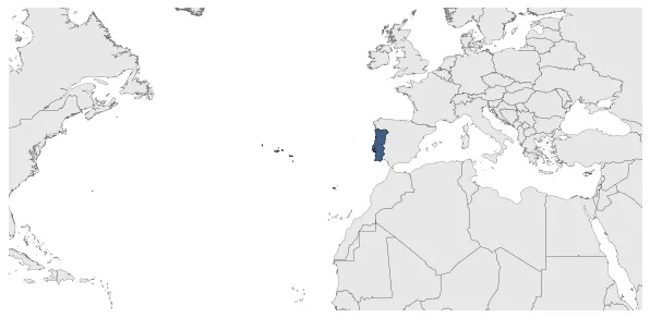 Kingdom of Portugal (Union with Spain): Maximal extension of the polity