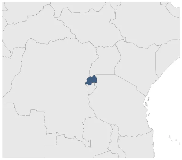 Kingdom of Rwanda: Maximal extension of the polity