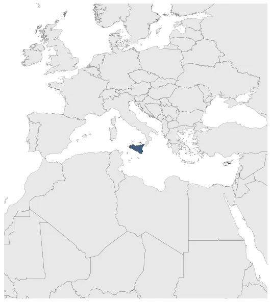 Kingdom of Sicily (Kingdom of Naples): Maximal extension of the polity