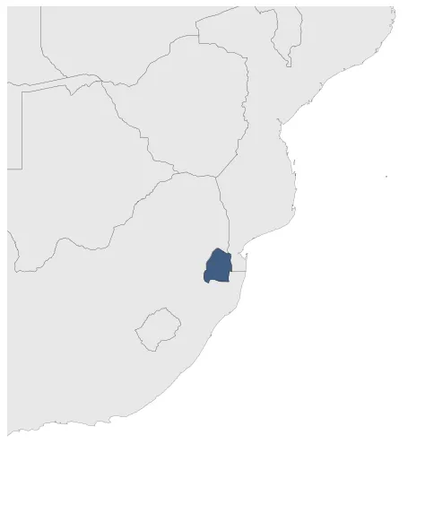 Kingdom of Swaziland: Maximal extension of the polity