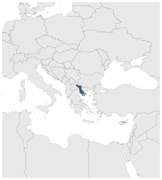 Kingdom of Thessalonike: Maximal extension of the polity