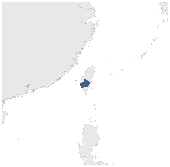 Kingdom of Tungning: Maximal extension of the polity