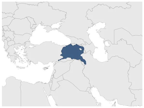 Kingdom of Urartu: Maximal extension of the polity