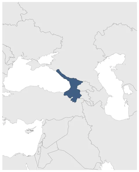 Kingdom of Western Georgia (Mongol Empire): Maximal extension of the polity