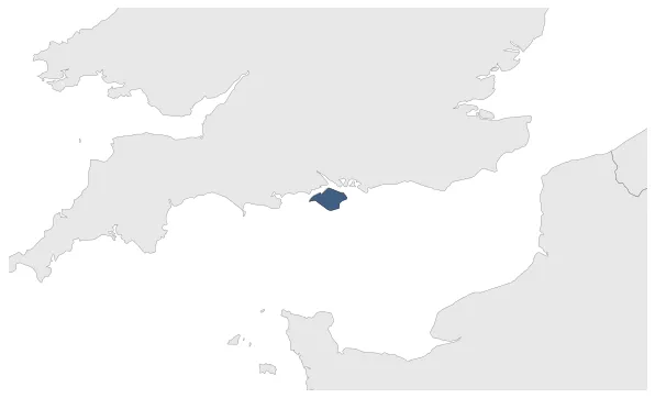 Kingdom of Wihtwara: Maximal extension of the polity