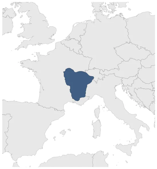 Kingdom of the Burgundians (Foederati): Maximal extension of the polity