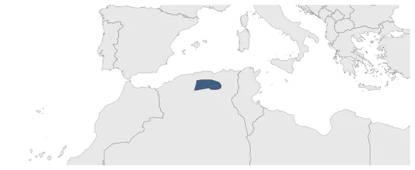 Kingdom of the Hodna: Maximal extension of the polity