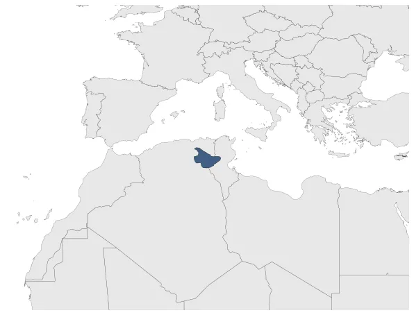 Kingdom of the Nemencha: Maximal extension of the polity
