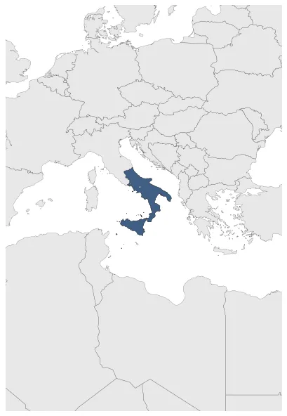 Kingdom of the Two Sicilies: Maximal extension of the polity