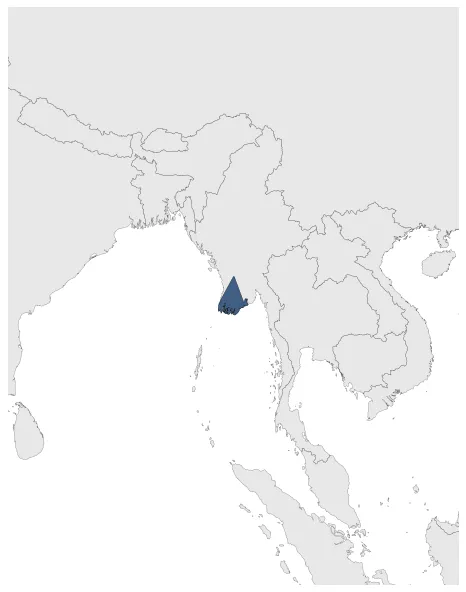 Konbaung Dynasty (Military Occupation): Maximal extension of the polity