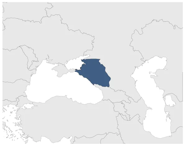 Kuban People's Republic: Maximal extension of the polity