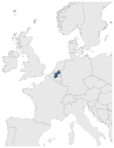 Landgraviate of Brabant: Maximal extension of the polity