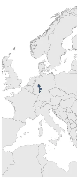 Landgraviate of Hesse-Darmstadt: Maximal extension of the polity