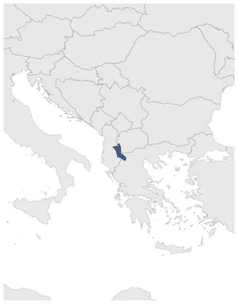 Lordship of Berat: Maximal extension of the polity