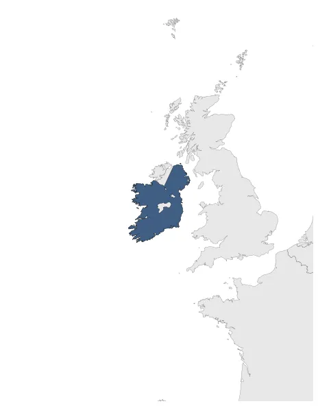 Lordship of Ireland: Maximal extension of the polity