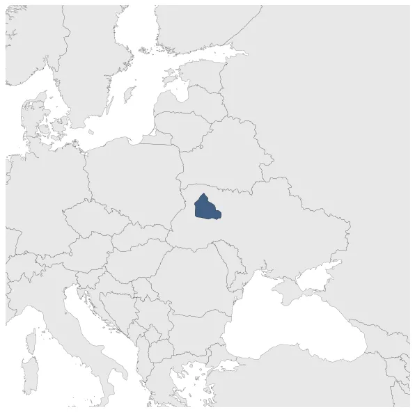 Lutsk Principality: Maximal extension of the polity