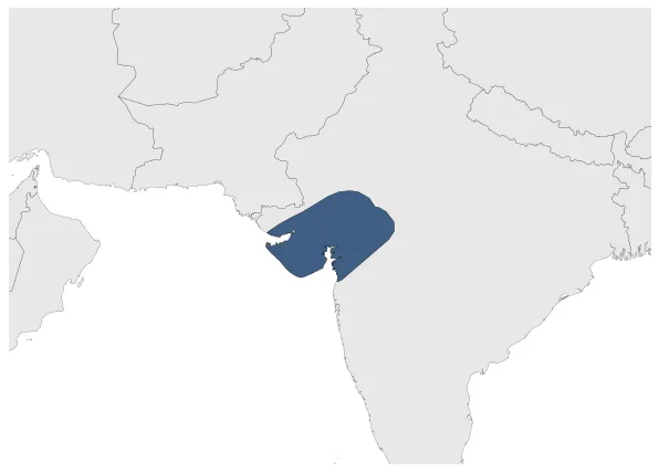 Maitraka Kingdom: Maximal extension of the polity