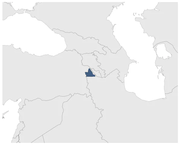 Maku Khanate (Nominally Persia): Maximal extension of the polity