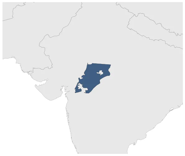 Malwa (Sur Vassal): Maximal extension of the polity